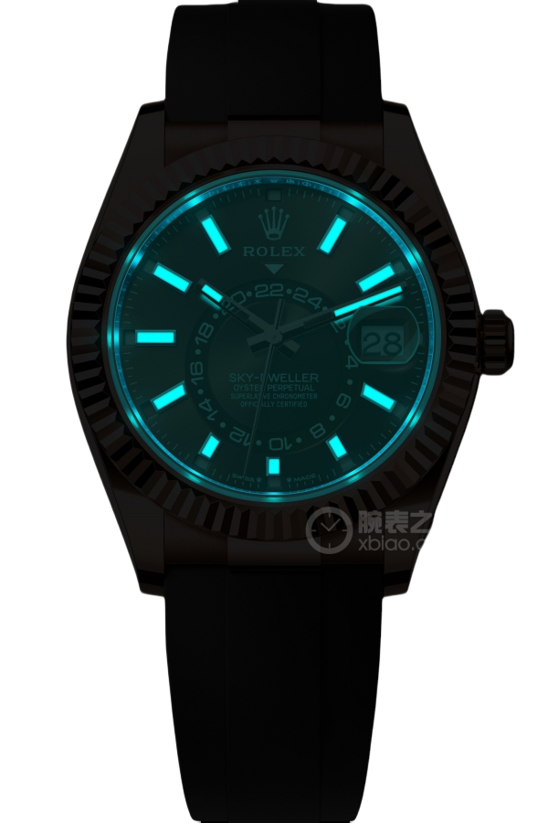 Rolex Sky-Dweller Chocolate Dial Super Clone Swiss Replica Watch Oysterflex Strap Ref M336235-0002 Swiss 9002 Movement - Image 2