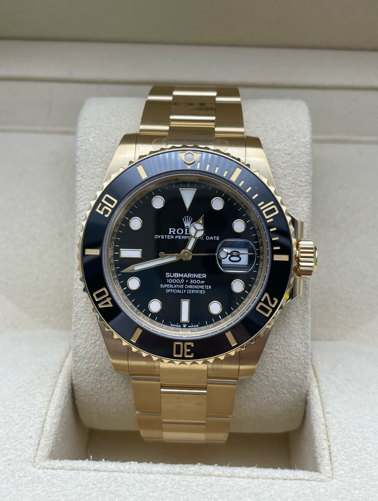 Rolex Submariner Super Clone Swiss ReplicaWatch 18kGold Ref 126618LN 3235 SwissMovement - Image 3