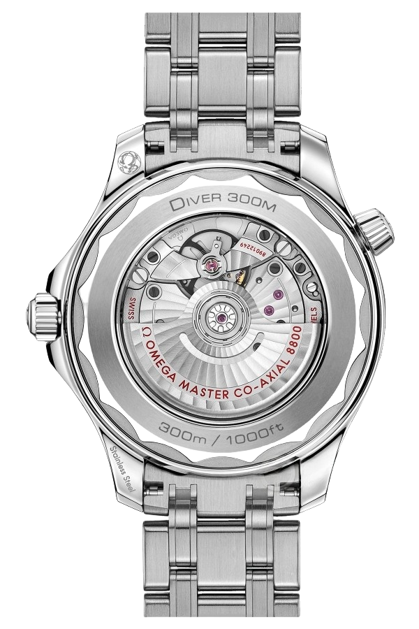 Omega Seamaster Ref. 210.30.42.20.01.001 Super Clone Watch – Black Dial Stainless Steel Bracelet Fake Replica - 图片 2