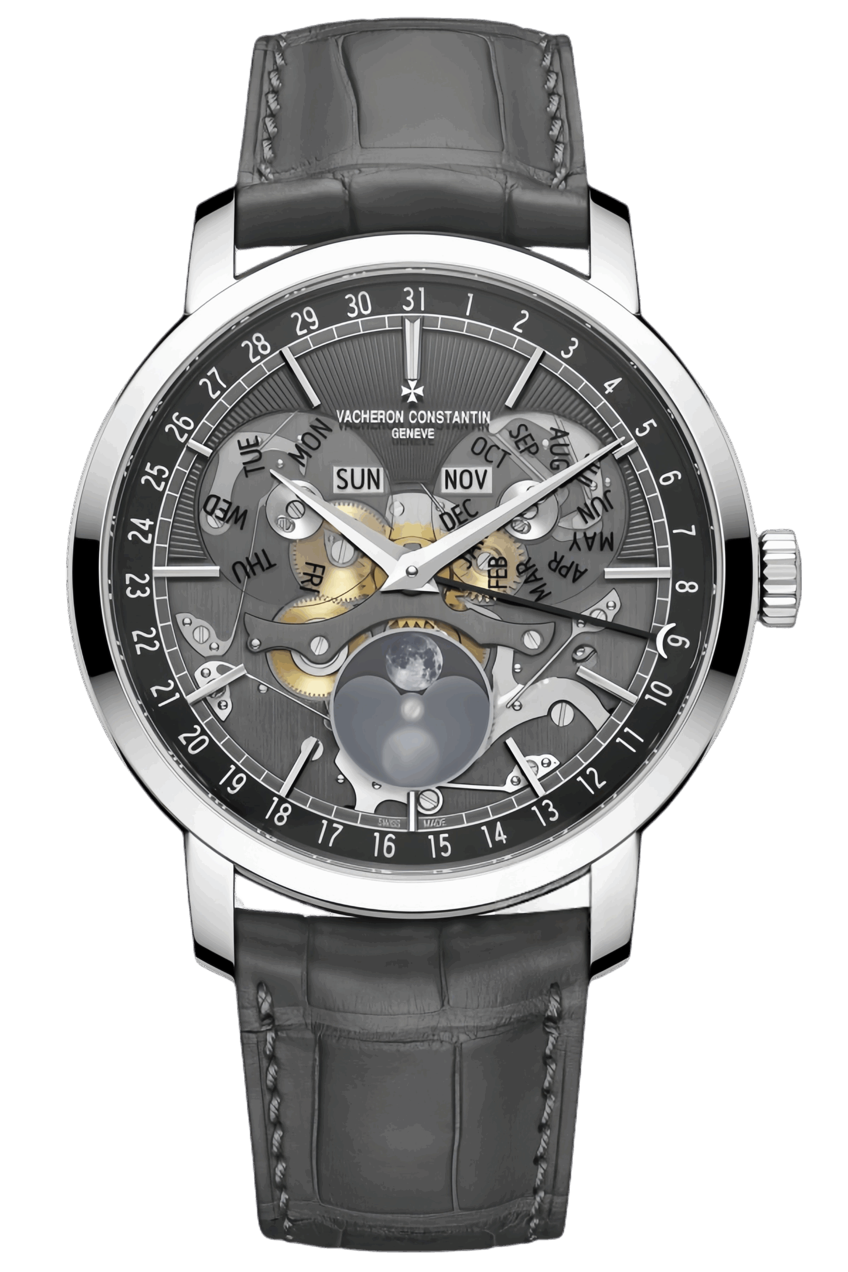 Vacheron Constantin Patrimony Ref. 4020T/000G-B655 Super Clone Watch – Titanium Case Black Dial Replica