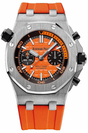 Audemars Piguet Royal Oak Offshore Diver Ref. 26703ST.OO.A070CA.01 Super Clone Watch – Orange Dial Fake Replica