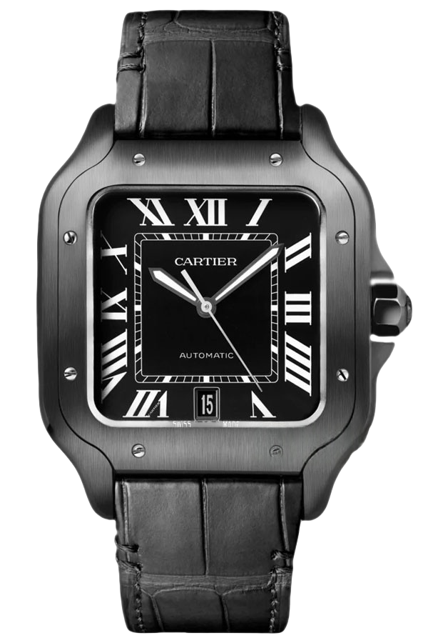 Cartier Santos Ref. WSSA0039 Super Clone Watch – White Dial Stainless Steel Fake Replica