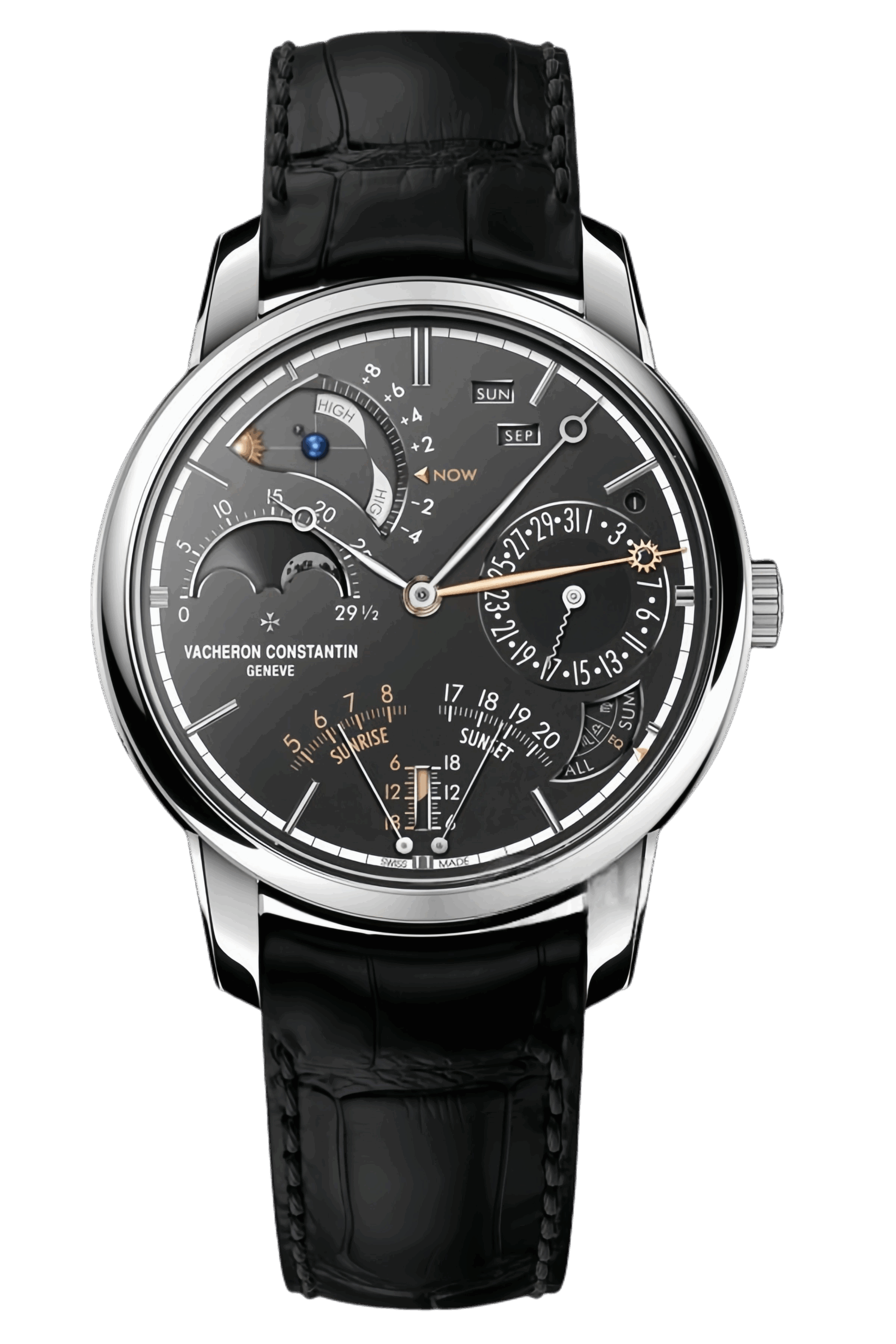 Vacheron Constantin Les Cabinotiers Ref. 9720C/000G-B281 Super Clone Watch – White Gold Case Blue Guilloché Dial Swiss Replica