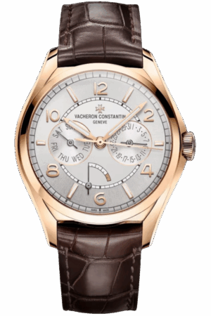 Vacheron Constantin Fiftysix Ref. 4400E/000R-B436 Super Clone Watch – Rose Gold Brown Dial Day-Date Moonphase Fake Replica