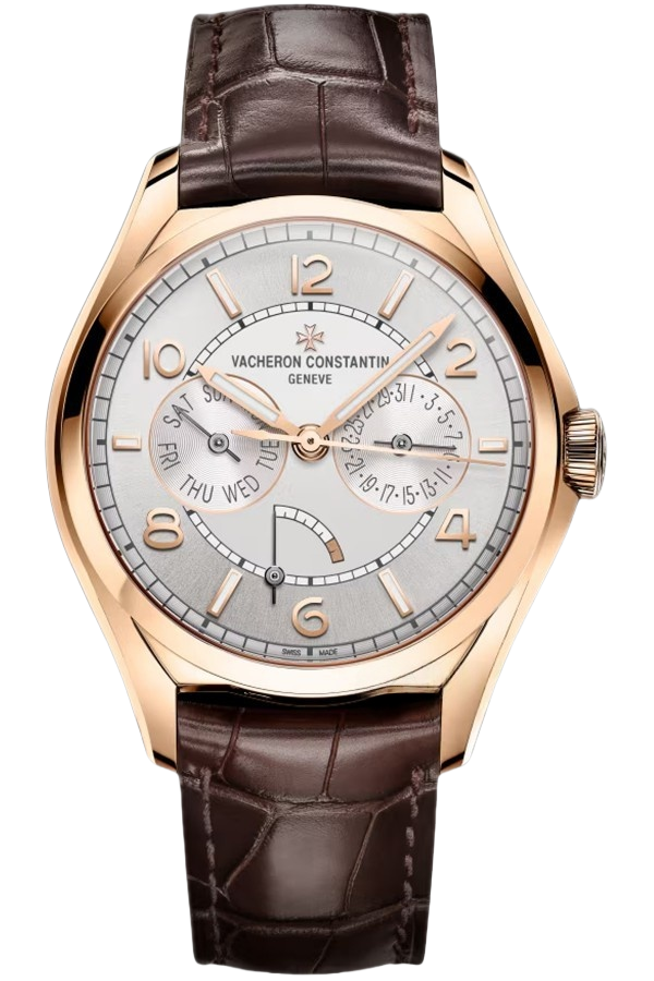 Vacheron Constantin Fiftysix Ref. 4400E/000R-B436 Super Clone Watch – Rose Gold Brown Dial Day-Date Moonphase Fake Replica