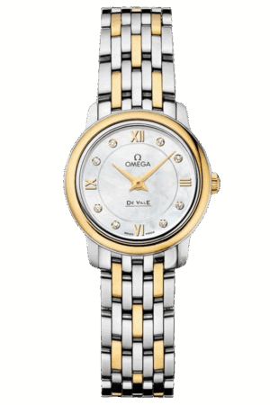 Omega De Ville Ref. 424.20.24.60.55.001 Super Clone Watch – Silver Dial Stainless Steel Bracelet Fake Replica