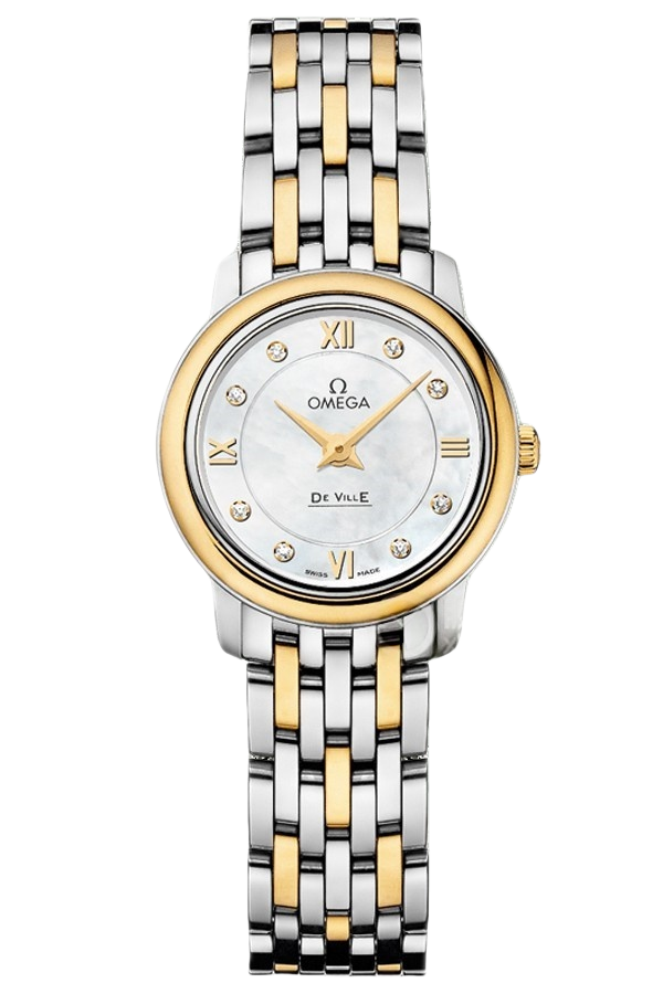 Omega De Ville Ref. 424.20.24.60.55.001 Super Clone Watch – Silver Dial Stainless Steel Bracelet Fake Replica