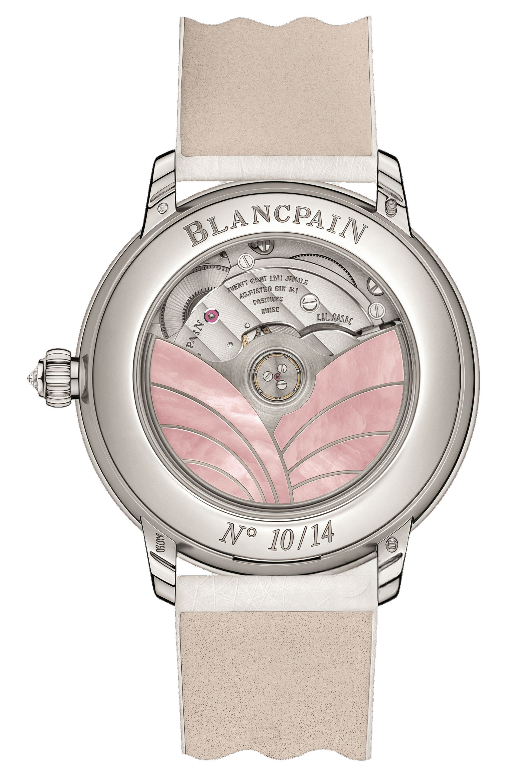Blancpain Valentine’s Day Ref. 3650-4944R-58B Super Clone Watch – Rose Gold Diamond White Dial Ladies Fake Replica - Image 2