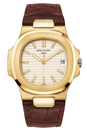 Patek Philippe Nautilus Ref. 5711J-001 Super Clone Watch – Champagne Dial Yellow Gold Fake Replica