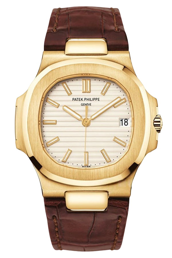 Patek Philippe Nautilus Ref. 5711J-001 Super Clone Watch – Champagne Dial Yellow Gold Fake Replica