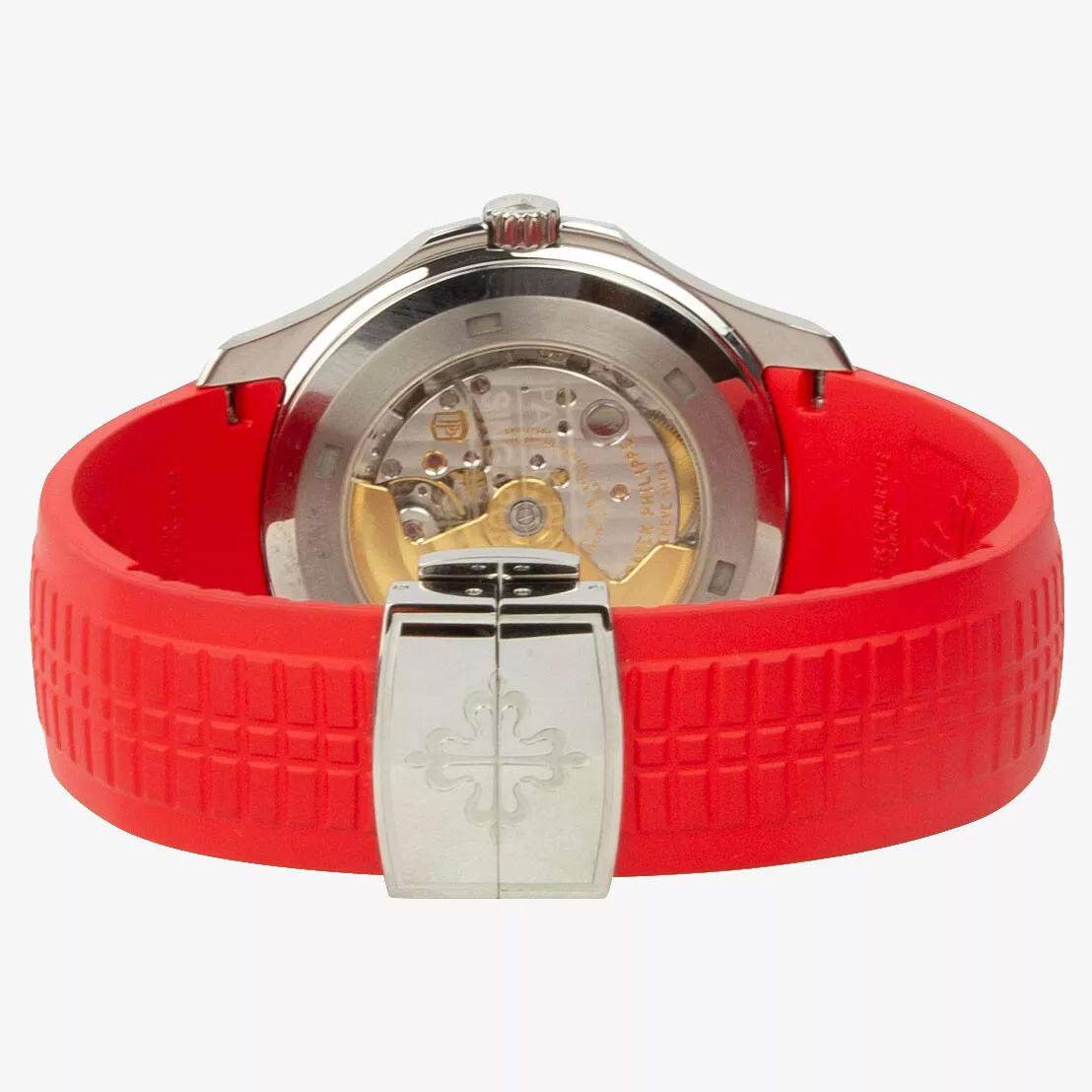 Patek Philippe Aquanaut Ref. 5167A-012 Super Clone Watch – Stainless Steel Khaki Green Dial Fake Replica - Image 5