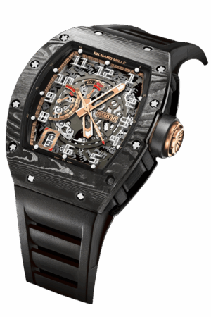 Richard Mille RM 030 NTPT Super Clone Watch – Carbon TPT Tonneau Skeleton Dial Replica