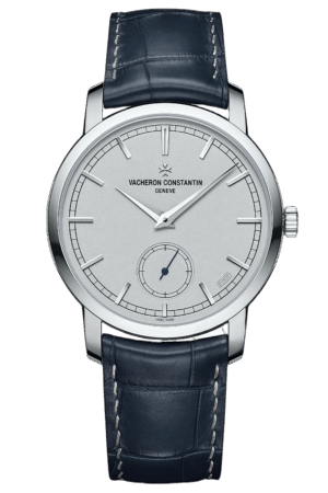 Vacheron Constantin Patrimony Ref. 82172/000P-B527 Super Clone Watch – Platinum Case Blue Dial Alligator Strap Replica