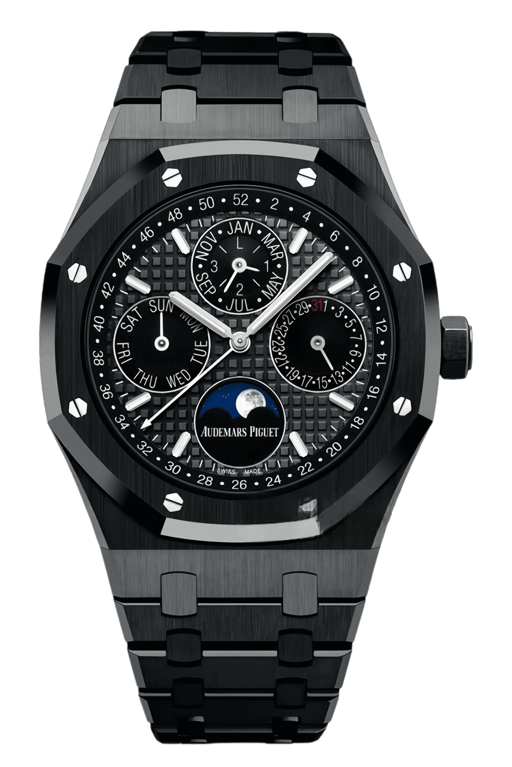 Audemars Piguet Royal Oak Offshore Chronograph Ref. 26579CE.OO.1225CE.01 Super Clone Watch – 44mm Ceramic Case Grey Dial Swiss Replica