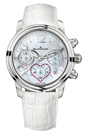 Blancpain Valentine’s Day Ref. 3485F-1154-55B Super Clone Watch – Stainless Steel Diamond White Dial Ladies Fake Replica