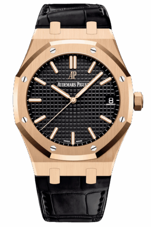 Audemars Piguet Royal Oak Ref. 15500OR.OO.D002CR.01 Super Clone Watch – Rose Gold Case & Brown Dial Swiss Replica