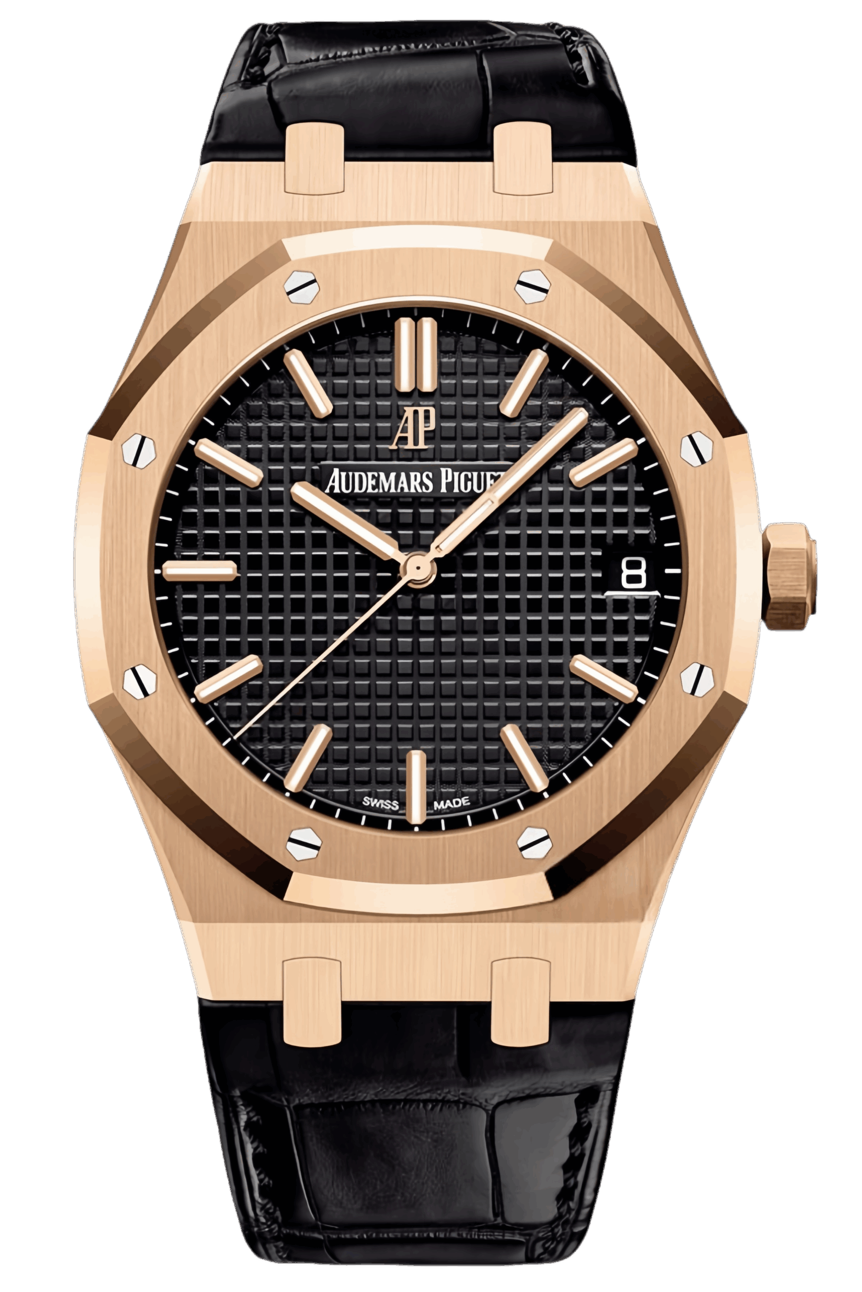 Audemars Piguet Royal Oak Ref. 15500OR.OO.D002CR.01 Super Clone Watch – Rose Gold Case & Brown Dial Swiss Replica