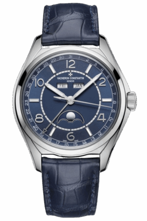 Vacheron Constantin Fiftysix Ref. 4000E/000A-B548 Super Clone Watch – Stainless Steel Blue Dial Fake Replica