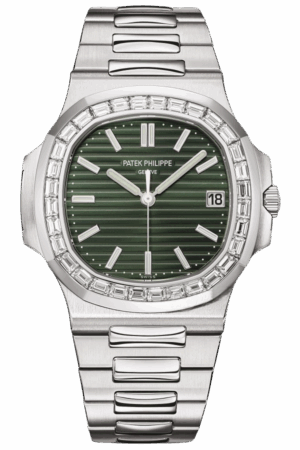 Patek Philippe Nautilus Ref. 5711/1300A-001 Super Clone Watch – Green Dial Stainless Steel Fake Replica