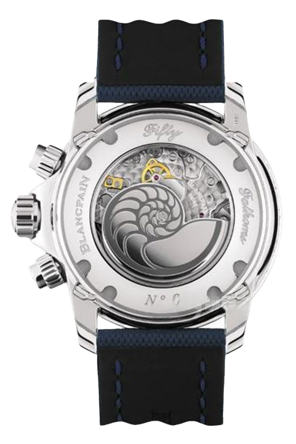 Blancpain Fifty Fathoms Ref. 5066F-1140-52B Super Clone Watch – Stainless Steel Blue Dial Automatic Fake Replica - Image 2