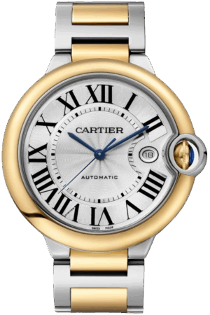 Cartier Ballon Bleu W2BB0039 Super Clone Watch – Two-Tone Steel & Gold Blue Dial Replica