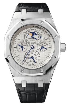 Audemars Piguet Royal Oak 26603ST.OO.D002CR.01 Super Clone Watch – 41mm Stainless Steel Blue Dial Leather Strap Replica