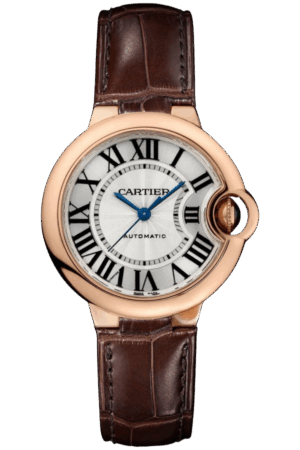 Cartier Ballon Bleu W6920097 Super Clone Watch – Two-Tone Steel & Rose Gold Silver Dial Replica
