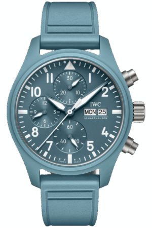 IWC Pilot’s Watch Chronograph IW389409 Super Clone – Black Dial Stainless Steel Replica