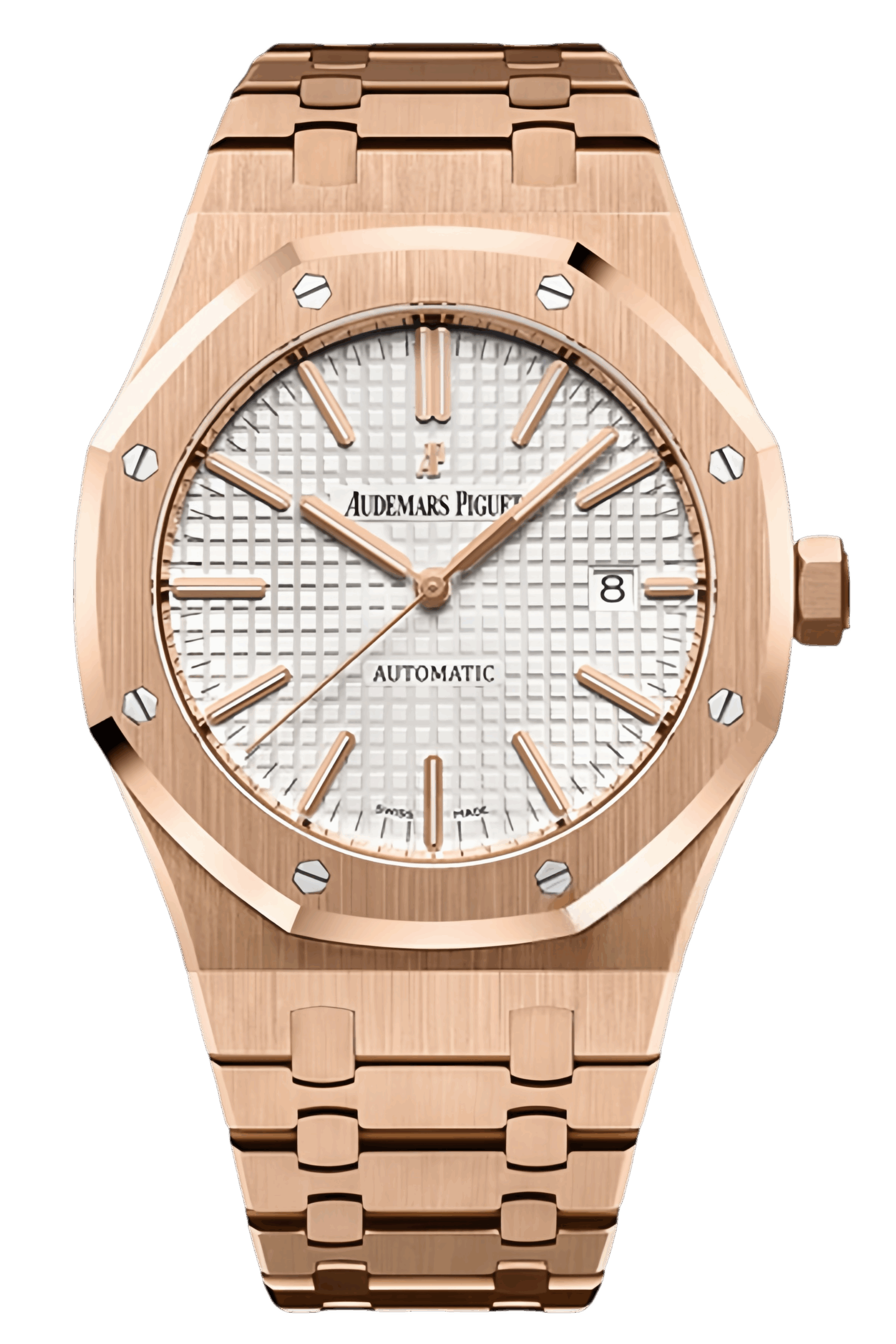 Audemars Piguet Royal Oak Ref. 15400OR.OO.1220OR.02 Super Clone Watch – 41mm Rose Gold Case Blue Dial Swiss Replica