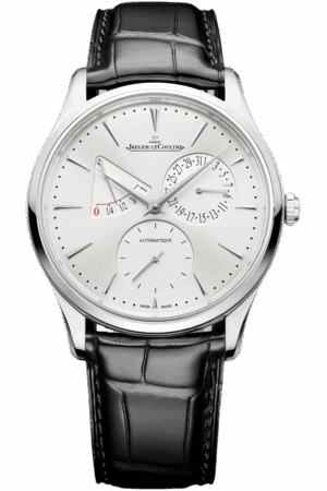 Jaeger-LeCoultre Master Ultra Thin Ref. Q1378421 Super Clone Watch – Silver Dial Rose Gold Case Black Leather Strap Replica