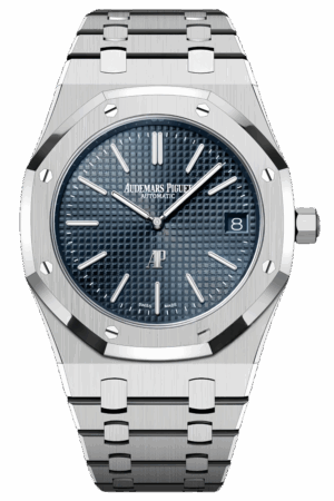 Audemars Piguet Royal Oak Jumbo Extra-Thin Ref. 16202ST.OO.1240ST.02 Super Clone Watch – Blue Dial Stainless Steel Swiss Replica