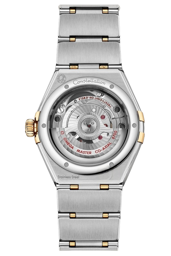 Omega Constellation Ref. 131.20.29.20.58.001 Super Clone Watch – Champagne Dial Two-Tone Steel Bracelet Fake Replica - 图片 2