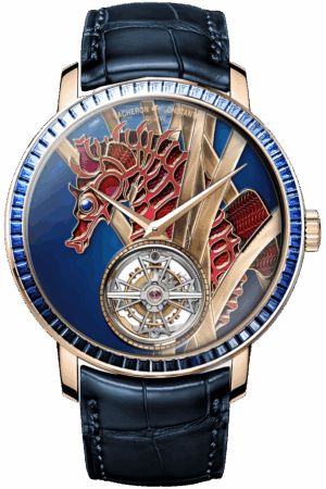 Vacheron Constantin Les Cabinotiers Ref. 6007C/000J-056C Super Clone Watch – Yellow Gold Case Silver Dial Swiss Replica