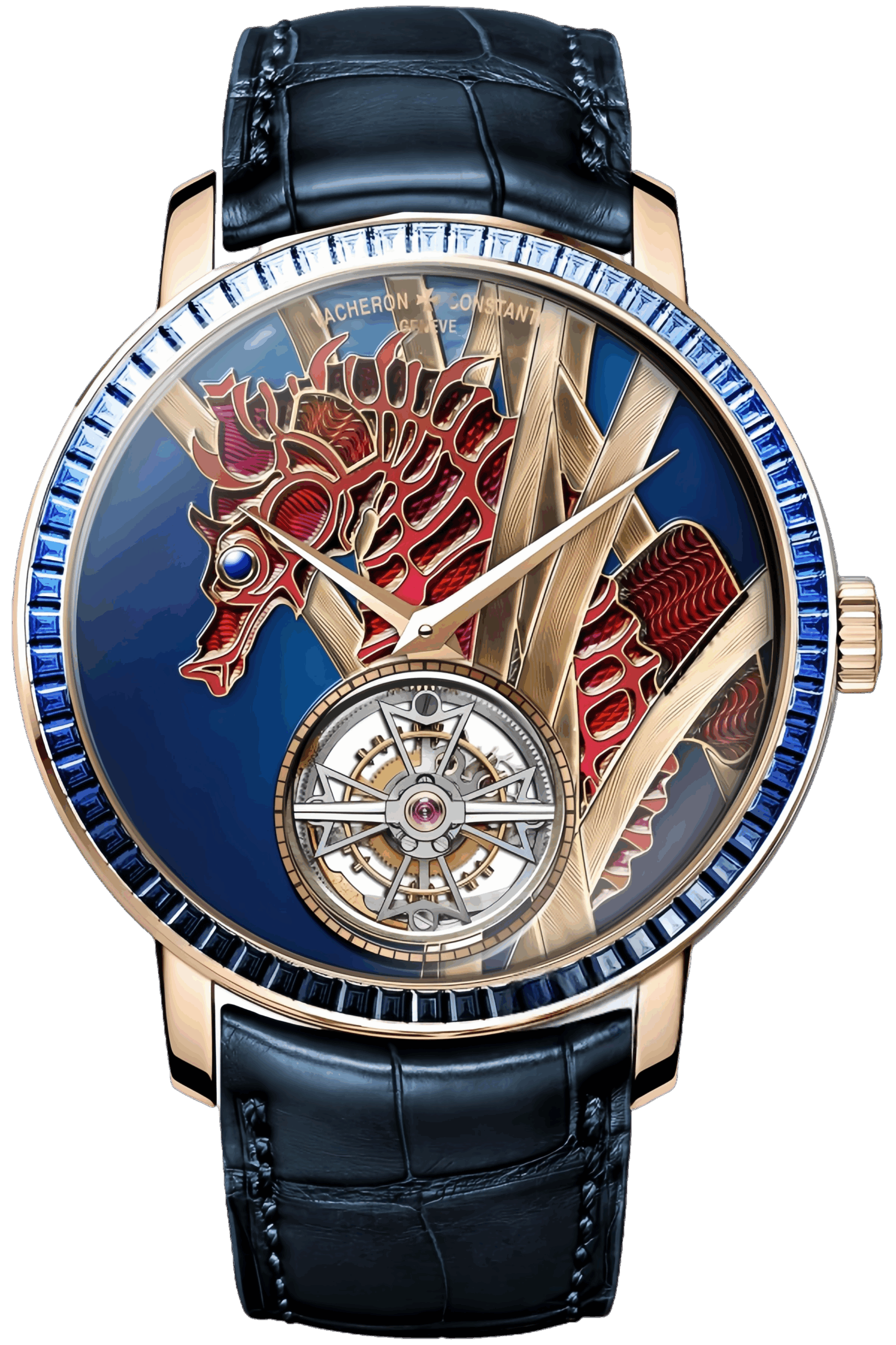 Vacheron Constantin Les Cabinotiers Ref. 6007C/000J-056C Super Clone Watch – Yellow Gold Case Silver Dial Swiss Replica