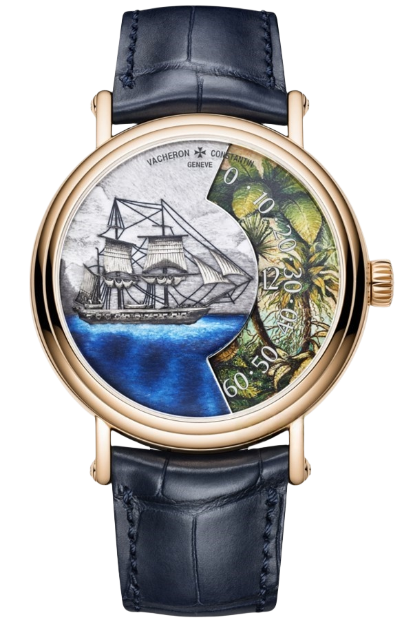 Vacheron Constantin Métiers d’Art Ref. 7500U/000R-B992 Super Clone Watch – Western Hemisphere Enamel Rose Gold Fake Replica