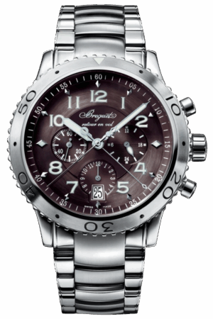 Breguet Type XX Ref. 3810ST/92/SZ9 Super Clone Watch – Stainless Steel Chronograph Black Dial Fake Replica