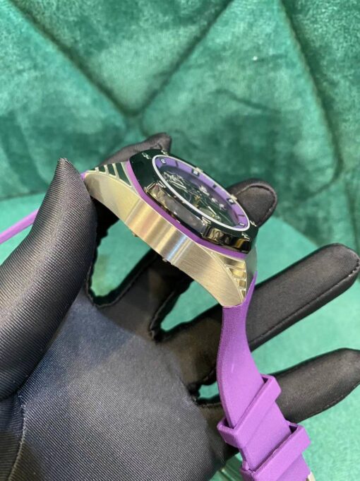 Audemars Piguet Royal Oak Concept 26620IO.OO.D077CA.01 Super Clone Watch – Green Dial Titanium Flying Tourbillon Replica - Image 5