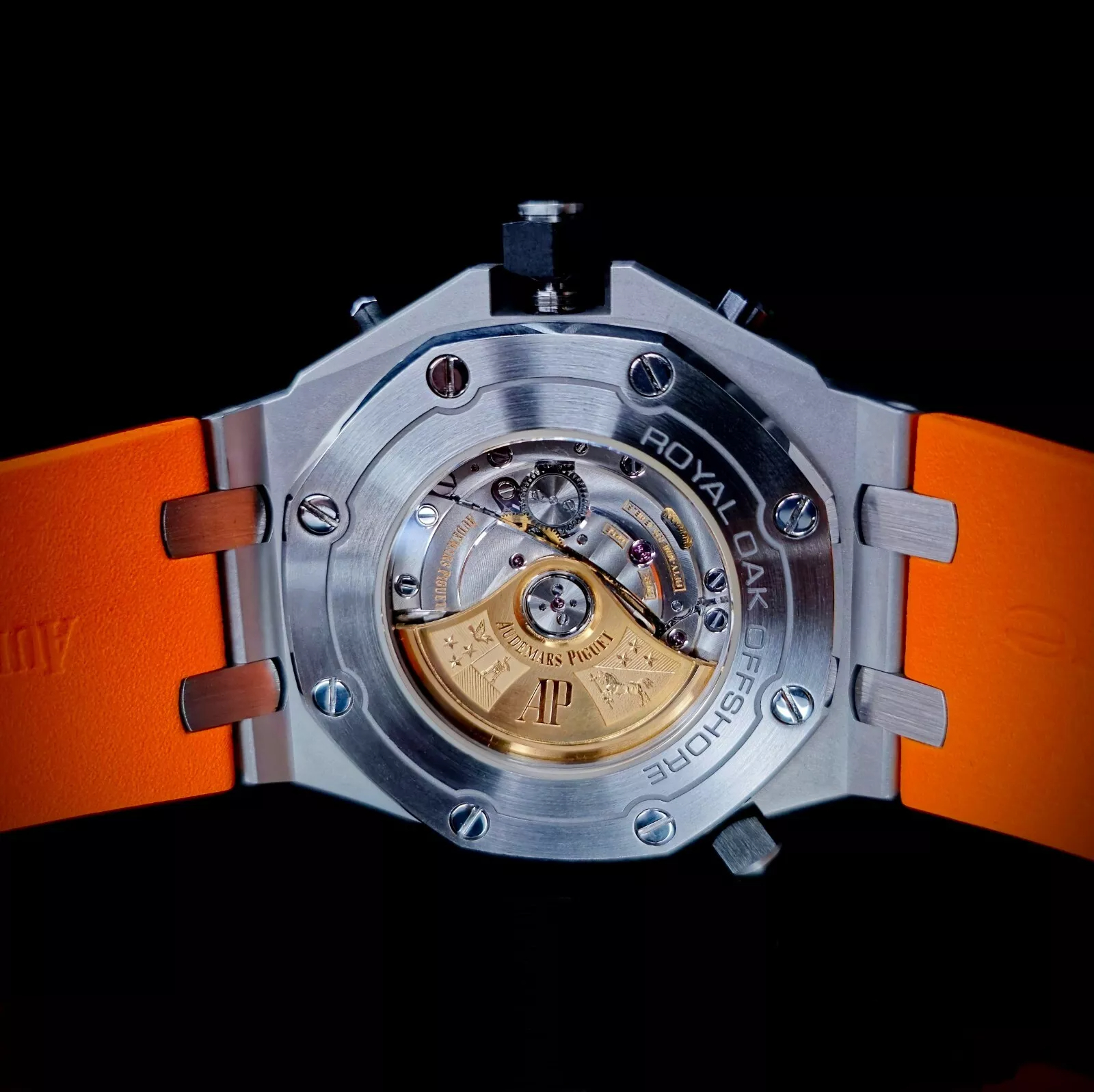 Audemars Piguet Royal Oak Offshore Diver Ref. 26703ST.OO.A070CA.01 Super Clone Watch – Orange Dial Fake Replica - Image 10