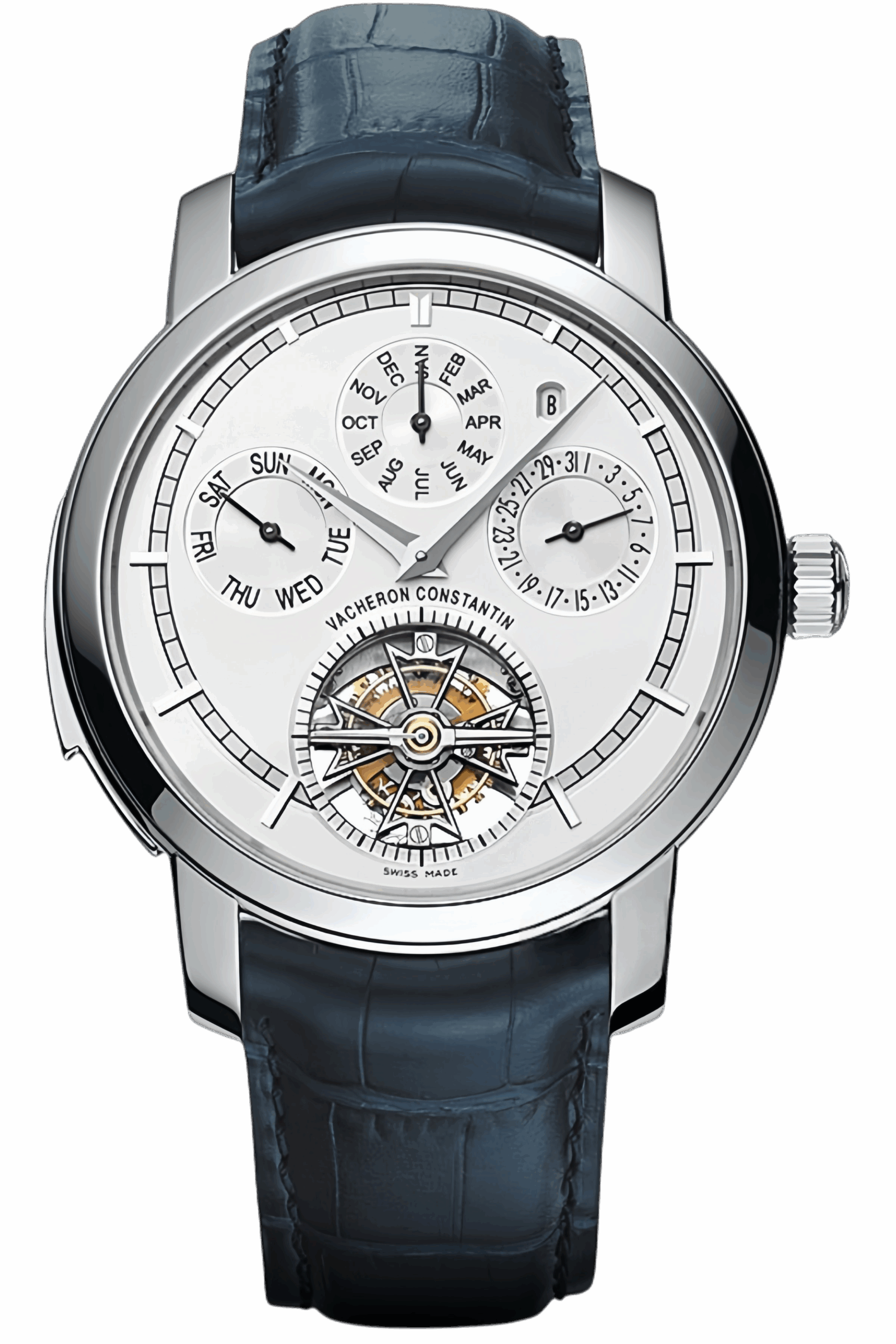 Vacheron Constantin Traditionnelle Ref. 80172/000P-9589 Super Clone Watch – Platinum Case Grey Dial Swiss Replica