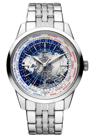 Jaeger‑LeCoultre Geophysic True Second Ref. 8018120 Super Clone Watch – Silver Sunburst Dial Stainless Steel Bracelet Fake Replica