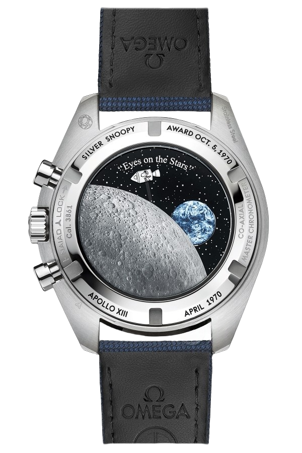 Omega Speedmaster Ref. 310.32.42.50.02.001 Super Clone Watch – White Dial Stainless Steel Bracelet Fake Replica (Snoopy Award 50th Anniversary) - 图片 2