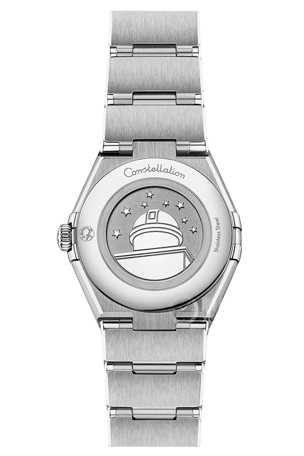Omega Constellation Ref. 131.10.28.60.03.001 Super Clone Watch – Blue Dial Stainless Steel Bracelet Fake Replica - 图片 2