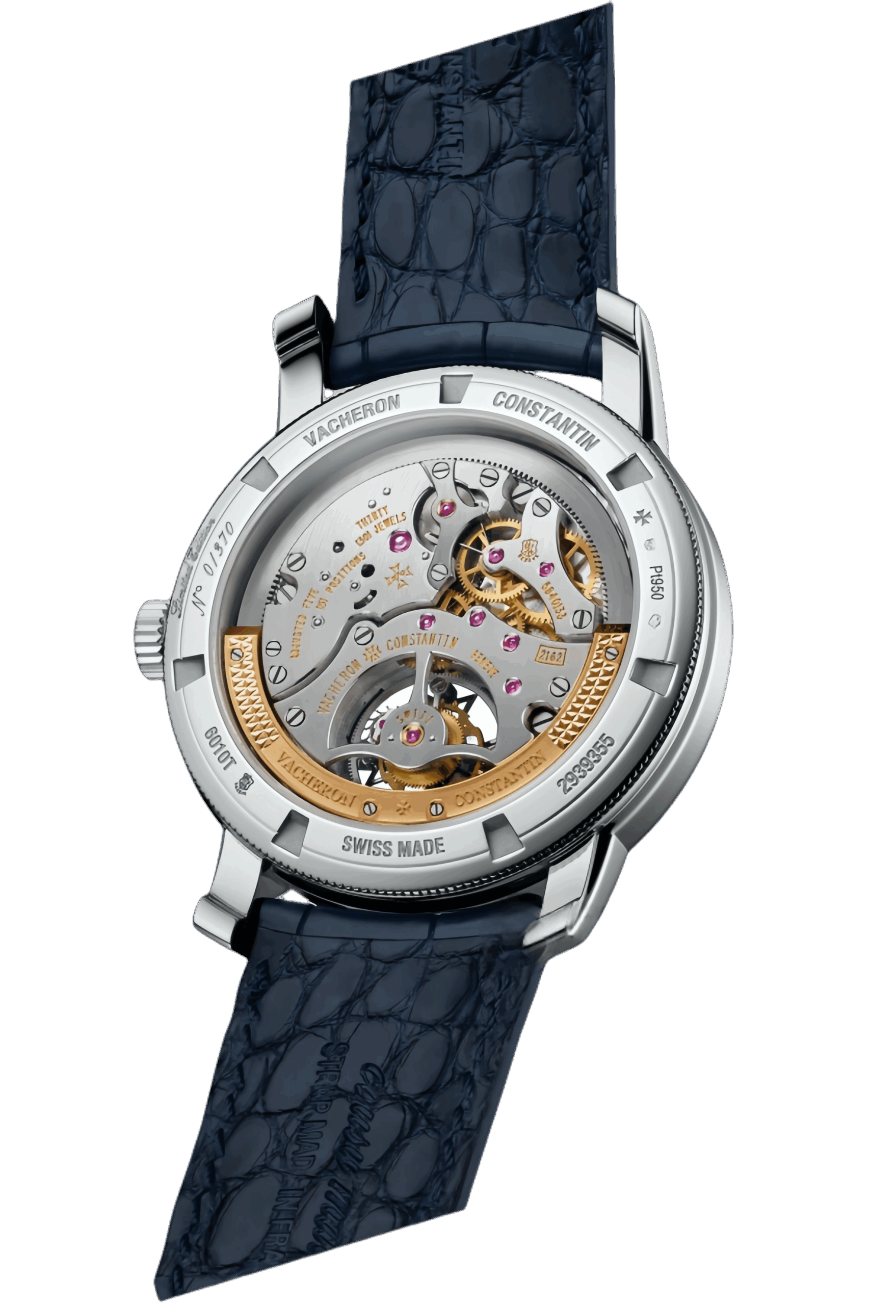 Vacheron Constantin Patrimony Ref. 6010T/000P-H055 Super Clone Watch – Platinum Case Slate Grey Dial Replica - Image 2