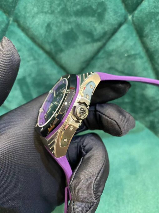 Audemars Piguet Royal Oak Concept 26620IO.OO.D077CA.01 Super Clone Watch – Green Dial Titanium Flying Tourbillon Replica - Image 4