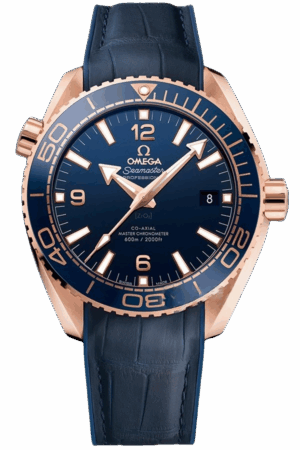 Omega Seamaster Ref. 215.63.44.21.03.001 Super Clone Watch – Blue Dial Titanium Bracelet Fake Replica