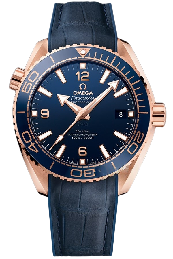 Omega Seamaster Ref. 215.63.44.21.03.001 Super Clone Watch – Blue Dial Titanium Bracelet Fake Replica