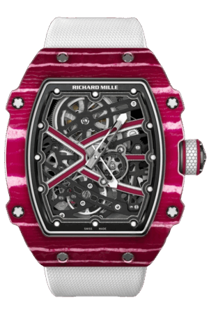 Richard Mille RM 67-02 Mutaz Barshim Super Clone Watch – Red Carbon Sports Replica