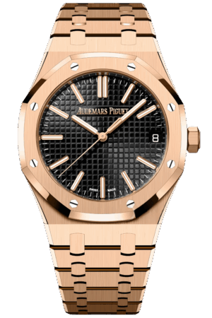 Audemars Piguet Royal Oak Ref. 15510OR.OO.1320OR.04 Super Clone Watch – 41mm Rose Gold Case Green Dial Swiss Replica