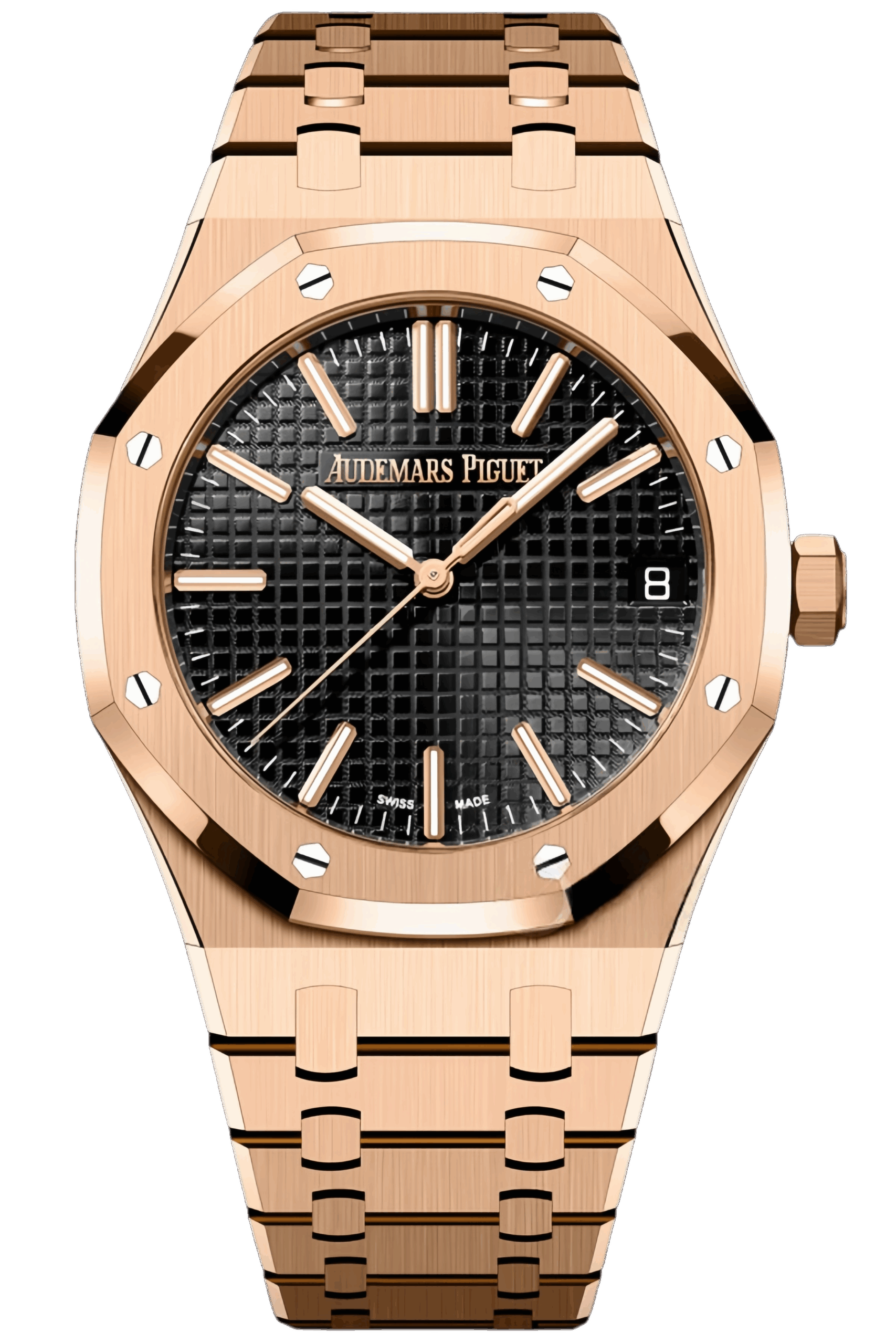 Audemars Piguet Royal Oak Ref. 15510OR.OO.1320OR.04 Super Clone Watch – 41mm Rose Gold Case Green Dial Swiss Replica