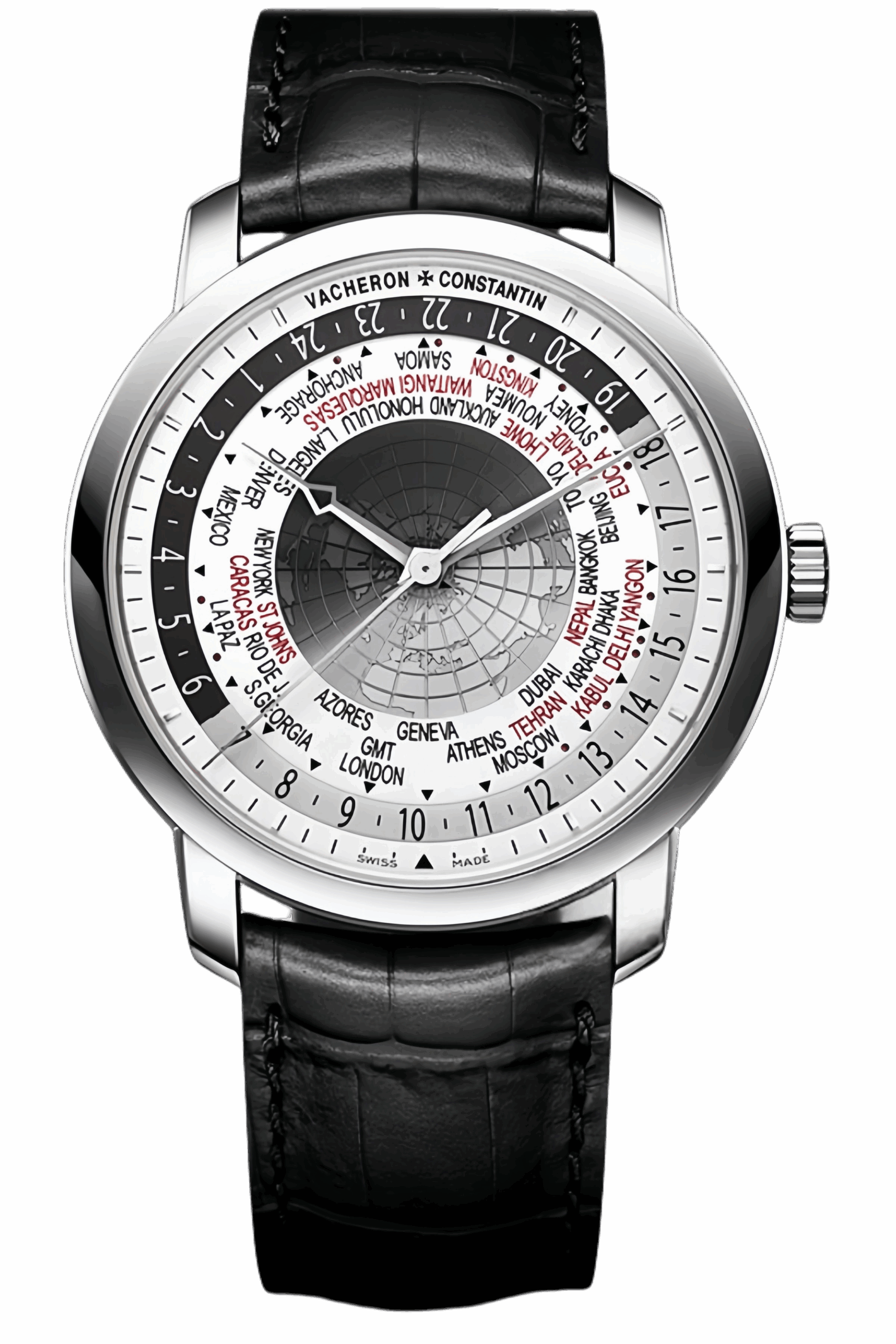 Vacheron Constantin Traditionnelle Ref. P86060/000G-8982 Super Clone Watch – White Gold Case Silver Dial Swiss Replica